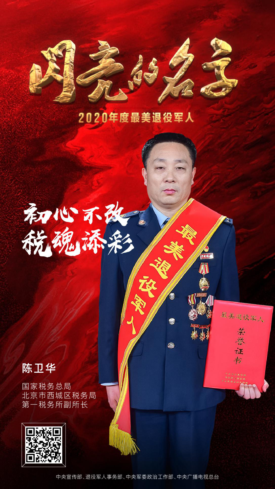军魂不朽，荣光永驻，2020年度“最美退役军人”震撼发布！