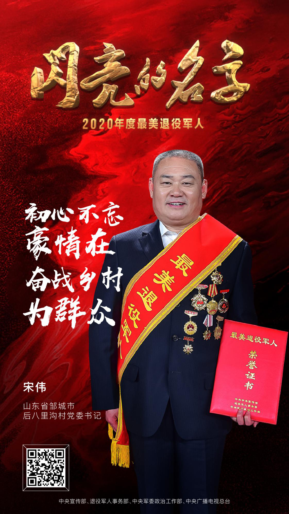 军魂不朽，荣光永驻，2020年度“最美退役军人”震撼发布！