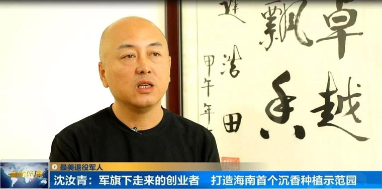 退役军人沈汝青：心中有一棵沉香树