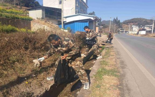 南华县退役军人志愿服务队开展系列活动